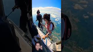 skydiving adventure song short video [upl. by Azzil396]