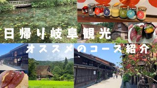 【日帰り岐阜観光】オススメのコースを紹介～総距離750キロ～【旅ブログ】旅行 岐阜 観光 食べ歩き [upl. by Notluf]