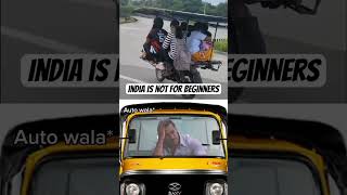 India is not for beginners 😁 india youtubeshorts youtube explore automobile [upl. by Innoc993]