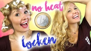 GENIALE LOCKEN OHNE HITZE unter 1€ [upl. by Hachman]