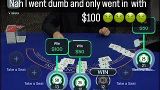 Blackjack live dealer Bovada [upl. by Ina]