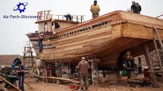 Amazing Huge Wooden Boat Build Process và Top Artisans of The World [upl. by Coussoule678]