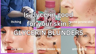 How to use glycerin for maximum beauty benefits Top 5 reasons to add glycerin to your skincare [upl. by Card]