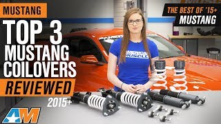 The 3 Best Mustang Coilovers For 2015 Mustang [upl. by Bryna372]