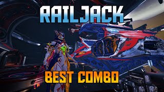 WARFRAME Best RAILJACK Combo  Amesha Best Archwing [upl. by Dowski]