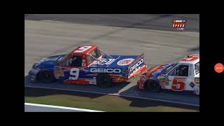 All NASCAR Camping World Truck Checkers And Wreckers From 2011 Kroger 200 At Martinsville Speedway [upl. by Anatnahs271]