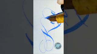 Calligraphy  Be kind 💫 calligraphy handwriting art artist copperplatecalligraphy lettering [upl. by Yrellam]