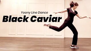 Black Caviar Line DanceyoonylinedanceNielsPoulsenAdvancedlinedance [upl. by Kcirrem]