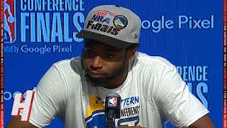 Andrew Wiggins Postgame Interview  Game 5  WCF  2022 NBA Playoffs [upl. by Barry]