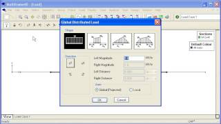 MAXSURF Multiframe  Continuous Beam Analysis [upl. by Atahs235]