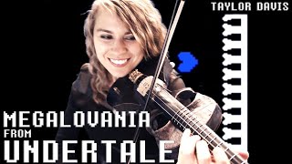 Undertale Megalovania Violin Cover Taylor Davis [upl. by Assened]