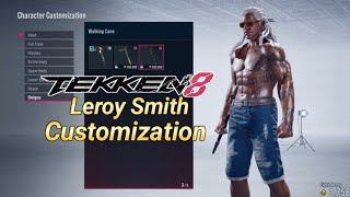 Leroy Smith Customization  TEKKEN 8 [upl. by Sivert]