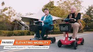 Introducing the Paiseec mobility scooter S1 [upl. by Waterman]