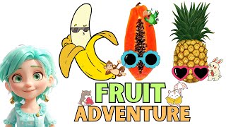 Fruits name in English  Learning with AI   English vocabulary for kids [upl. by Shantha]