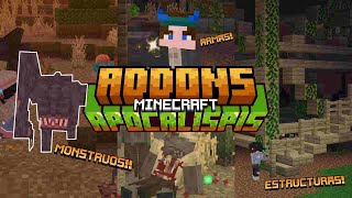 APOCALIPSIS EN MINECRAFT PE  PACK DE ADDONS APOCALIPTICO PARA MINECRAFT PE 12123 [upl. by Ahsayn]