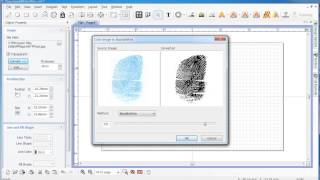 Engraving fingerprint in MagicArt [upl. by Toolis]