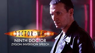 Ninth Doctor  Zygon Inversion Speech [upl. by Yajnas785]