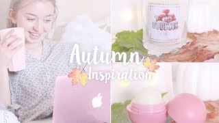 AutumnFall Inspiration DIY Candles EOS Outfits and GIVEAWAY  Floral Princess [upl. by Kingsley970]