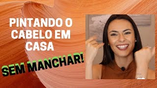 4 dicas caseiras para pintar o cabelo sem manchar [upl. by Enneyehc]