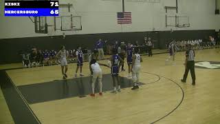 Varsity Basketball Kiski vs Mercersburg [upl. by Ramberg]