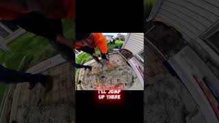 Finishing a Concrete Patio Pour Water May Not Always Be The Answer shorts concrete diy [upl. by Sancho172]