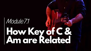 70  Good Ole Relatives Key of C amp Am Music Theory Lesson [upl. by Enilhtak]