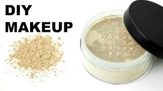 DIY MAKEUP  HOW TO MAKE YOUR OWN ALL NATURAL amp ORGANIC FOUNDATION [upl. by Adyahs]