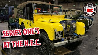 Land Rover Series One Club Classic Motor Show NEC 2022 I Look At 3 Superb Vehicles [upl. by Yks209]