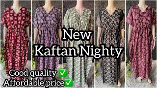 Kaftan Nighty colourfulpure cotton trending onlineshopping affordableprice eidcollection [upl. by Artenahs892]