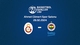 Galatasaray  Fenerbahçe Beko BGL Final Grubu [upl. by Merth848]