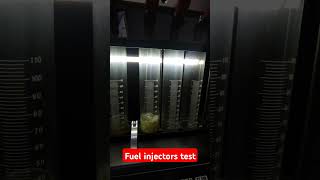 Fuel injectors test [upl. by Aneetsirk]