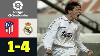 Atlético de Madrid 14 Real Madrid 1997 [upl. by Zzabahs]