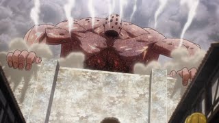 The Scouts Take on the Biggest Pure Titan Attack on Titan [upl. by Sherri621]