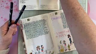 Review of JanJun  Setup JulDec 2024 Hobonichi Journal [upl. by Jill]