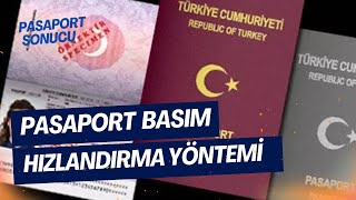 Pasaport başvurunuz basım öncesi kontrol aşamasındadır ne demek  Pasaport basım hızlandırma yöntemi [upl. by Rip]