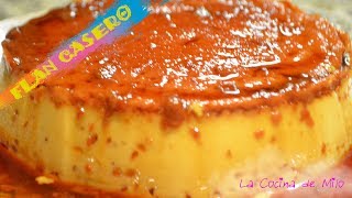 Flan Casero  La cocina de Milo [upl. by Odlamur]