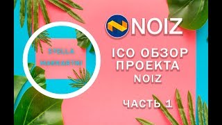 NOIZ Обзор ICO проекта [upl. by Nnylyoj]