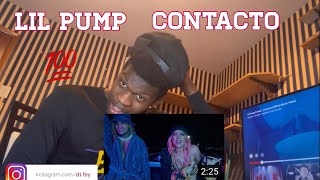 “Boy Tough🔥” Lil Pump ft Nesi  Contacto Official Music Video REACTION [upl. by Mchale]