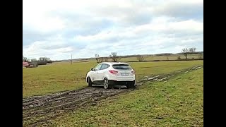 Hyundai iX35 20 CRDI 184HP 4WD OFF ROAD TEST [upl. by Kirred]