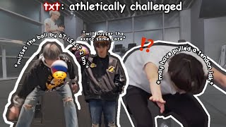 txt is athletically challenged [upl. by Airak758]