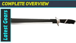 War Hunter Sawback Machete  Best Tool for Clearing Brush [upl. by Osmond]