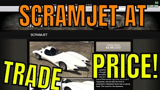 GTA 5 Online  How to get the Scramjet at Trade Price [upl. by Starling]