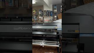 My New Roland VG3540 10k A Month printshop printing [upl. by Leela]