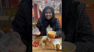 Popeyes in Canada Adipoli shortsfeed minivlog canadalife popeyes chicken 🇨🇦❤️ [upl. by Etterrag936]