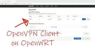 How to Configure OpenVPN Client on OpenWRT [upl. by Merilee]