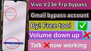 vivo v23e frp bypass android 13 vivo v23e frp bypass reset option not working frpbypass v23e frp [upl. by Strang334]