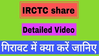 irctc share latest news today [upl. by Eisus608]