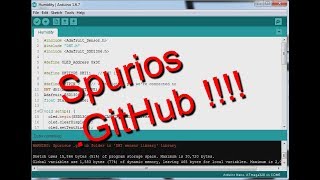 Spurious GitHub folder in   Solving this Arduino warning [upl. by Fitting]