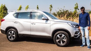 Mahindra Alturas G4 Review  Feature Loaded SUV  Faisal Khan [upl. by Annahsal859]