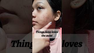 Reason of Acne shorts skin acnescars acne acnepositivity skincare trending [upl. by Nurav]